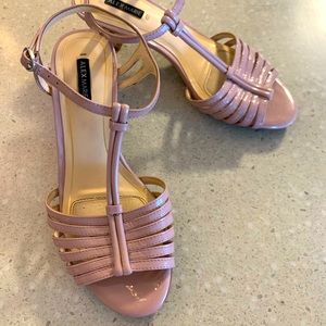 Mauve Kitten Sandals